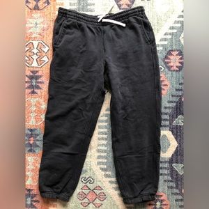 Everlane black joggers